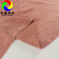 Vente en gros Kain Grosir 100% polyester soyeux Santorini tache daim velours tissu pour musulman Abaya robe Hijab écharpe et vêtements