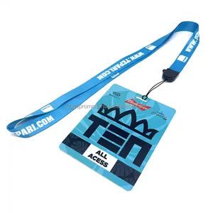 Grosir Harga Pabrik Kartu ID Kerja Kustom Lanyard Lencana Merek Keluar Masuk Mahasiswa Kampus Pameran Dagang Lanyard