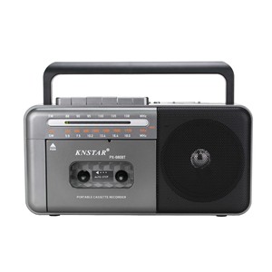 Lecteur de cassette portable personnalisé, directement de l'usine, radio BT, système audio multifonction, style vintage, construction en plastique durable - Product Image 6