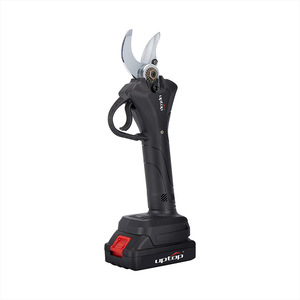 Tijeras de podar recargables Uptop 3 en 1 en negro con diseño de seguridad para podar ramas gruesas con hoja de acero SK5 - Product Image 3