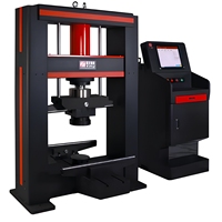 Máquina de Ensayo de Compresión, Flexión y Plegado de Adoquines Electrohidráulica Servocontrolada por PC YIYU 600KN, Estándar CE ISO ASTM