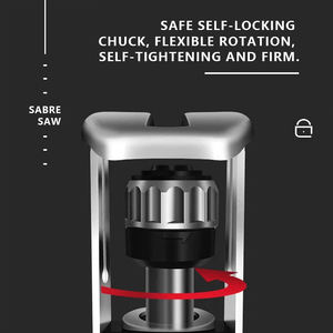 JAVN-Scie sabre électrique sans fil 12000 tr/min, scie sabre à vitesse variable en métal, outil de coupe de bois, personnalisation d'usine, bricolage - Product Image 2