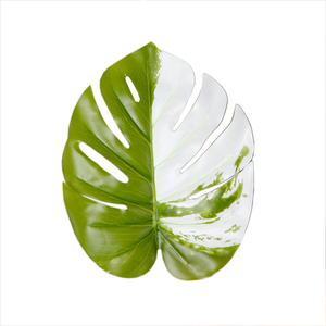 Grosir Pabrik Daun Monstera Buatan 18cm Warna Hijau Muda untuk Dekorasi Rumah Dalam Ruangan