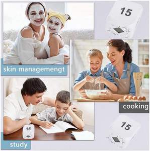 Temporizador de Cocina Magnético Inteligente para Mayor Productividad, Temporizador Digital de Estudio, Temporizador de Cocina Hexagonal con Visualización Visual para Niños - Product Image 5