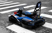Go-Kart Eléctrico Inteligente de Alto Rendimiento con Velocidad Ajustable por Software, 3 Velocidades, Mini Badger Racing, Doble Motor, Hidráulico, para Exteriores