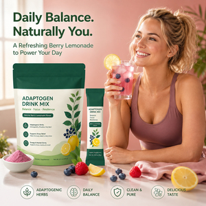 Nutrition sportive Mélange adaptogène pour boissons pour adultes Suppléments d'électrolyte de magnésium Vitamine D3 Poudre pour le calme et le soulagement du stress - Product Image 4