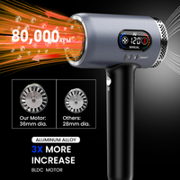 Sèche-cheveux professionnel intelligent à IA Kang Road, personnalisé OEM, 2000W, avec capteur de protection du cuir chevelu, plasma, 300 millions de points, séchage rapide, haute vitesse