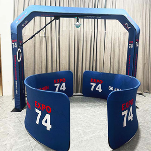 Photomaton intelligent multifonctionnel durable à bordure incurvée 360°, 68 cm, pour fêtes d'anniversaire, directement de l'usine - Product Image 1