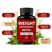 Capsules de Spiruline Premium ODM OEM, 60 unités, Supplément Super Aliment Vert Riche en Nutriments pour le Soutien du Métabolisme et la Détoxification