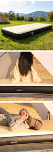 Colchón Inflable para Camping, Colchoneta Inflable para el Hogar, Cama Inflable Portátil para Exteriores, Colchón Inflable Individual y Doble - Product Image 6