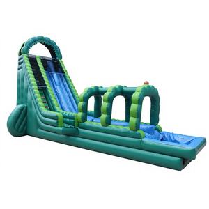 Toboggan aquatique géant gonflable en PVC et vinyle pour locations commerciales, scolaires, résidentielles et événementielles en extérieur - Product Image 1