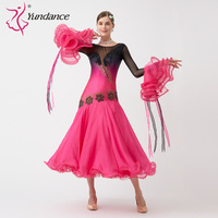 Robe de danse de salon standard internationale personnalisée B-23164, nouvelle, de haute qualité, en soie perlée, robes de danse de salon à vendre