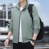Blouson Bomber Homme Coréen Tendance Hiver Automne Printemps Nouvelle Collection – Chaud, Ample, Col Montant, Épais et Décontracté de Haute Qualité