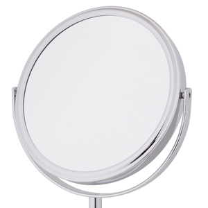 10x <span class=keywords><strong>Magnifying</strong></span> hai mặt 360 xoay Chrome kim loại khung hiện đại đứng Vanity gương cho chính xác trang điểm chăm sóc da - Product Image 4