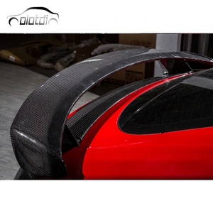 TTRS Style Carbon Fiber <b>Boot</b> Lip Rear Trunk Wing High Kick Spoiler Ducktail for Audi TT TTS MK2 2008-2014 - Product Image 6