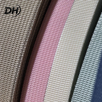 Sangle en sergé 100 % nylon couleur Pantone personnalisée, sangle tissée imperméable pour baskets et chaussures décontractées (matière première)