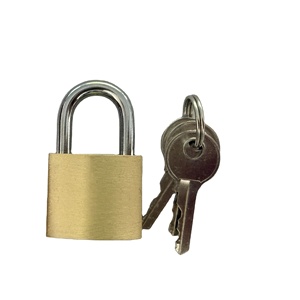 Candado diferente con llave de 25mm, candado pequeño para equipaje, candado de latón de seguridad - Product Image 1