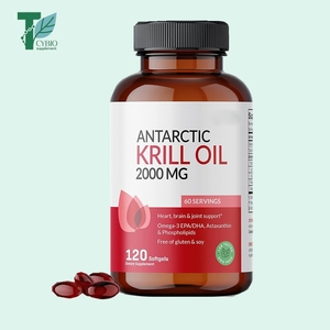 Bağışıklık desteği eklem ve beyin sağlığı için Omega-3, EPA ve <span class=keywords><strong>DHA</strong></span> ile sıcak satış 2000 Mg antarktika Krill yağı Softgels - Product Image 1