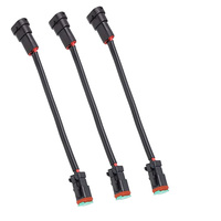 Konektor Seri Deutsch 2 4 6 8 12 Pin Dt04 Dt06 Soket Steker Diagnostik Tahan Air Deutsch Kabel Jantan Betina