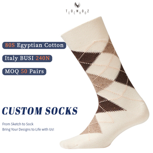 <span class=keywords><strong>Calcetines</strong></span> de <span class=keywords><strong>hombre</strong></span> de diseño original TOMOZ ECHO con patrones geométricos clásicos, <span class=keywords><strong>calcetines</strong></span> de vestir a media pantorrilla, logotipo personalizable disponible - Product Image 3