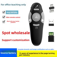 Stylo électronique de présentation en gros avec pointeur laser et projection PPT pour l'exportation transfrontalière