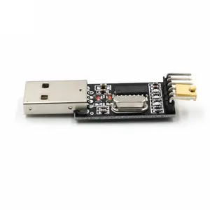 CH340G Módulo Flash USB a TTL Módulo de memoria Flash STC Microcontrolador Línea de descarga Nueve máquinas Flash