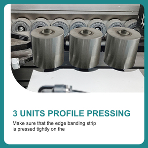 स्वचालित वुडवर्किंग mdf <span class=keywords><strong>pvc</strong></span> टेप सीलिंग लिपिंग मशीन 6 8 फ़ंक्शन एज बैंडिंग मशीन - Product Image 4