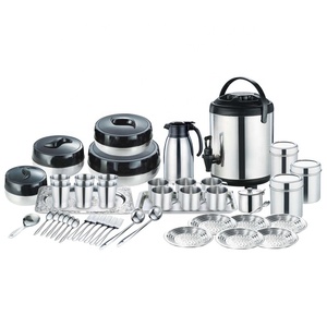 Bandeja Redonda <span class=keywords><strong>de</strong></span> <span class=keywords><strong>Acero</strong></span> <span class=keywords><strong>Inoxidable</strong></span> para Beber, 21 Uds., Taza <span class=keywords><strong>de</strong></span> Café, Cubo <span class=keywords><strong>de</strong></span> Té con Leche, Juego <span class=keywords><strong>de</strong></span> Vajilla, Utensilios <span class=keywords><strong>de</strong></span> Cocina, Cazuela - Product Image 1