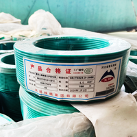 Günstige 1,5mm 2,5mm 4mm 6mm PVC-isolierte elektrische Draht kabel Kupfer leiter CCC CE-zertifiziert für den Bau elektrischer Projekte