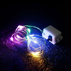LED Waterproof IP65 Battery Powered Mini <b>Christmas</b> String <b>Lights</b> <b>Twinkling</b> PVC Wire for <b>Christmas</b> Tree Decoration Birthday Gifts - Product Image 6