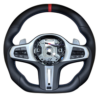Volant en cuir personnalisé pour BMW G20 G30 G21 G22 G23 Série 3 320i 325i 330 2019 2020 2023 pour volant en Alcantara