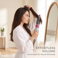 Ensemble de brosses à air chaud 7 en 1, styler multifonctionnel pour cheveux, sèche-cheveux à haute vitesse, brosse lissante, boucleur, volumateur, outils pour cheveux