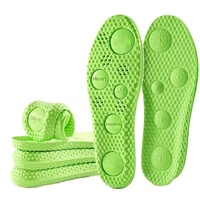 Semelles intérieures respirantes en armoise pour chaussures, avec massage des points d'acupression, soulagement de la fatigue des pieds, coussinets confortables pour hommes et femmes