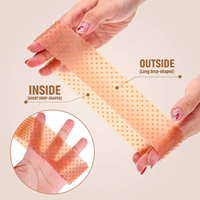 Bandeau Antidérapant et Réglable en Silicone Transparent de Haute Qualité pour Maintien de Perruques en Gros
