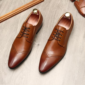 Zapatos Extra Grandes para Hombre, Zapatos de Boda de Alta Calidad con Punta Cuadrada, Impermeables, que Aumentan la Altura, Construcción Duradera - Product Image 3