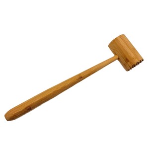 เครื่องนวดเนื้อไม้ไผ่ 8.3x5x35 ซม. ผิวสัมผัสแบบมีลาย สำหรับใช้ในครัว - Product Image 1