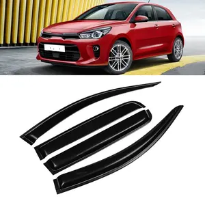 Pare-soleil et déflecteur de pluie en acrylique pour Kia Rio 4 Hatchback Sedan 2018 2019 2020 2021+ – Protection et abri contre le soleil et la pluie - Product Image 1