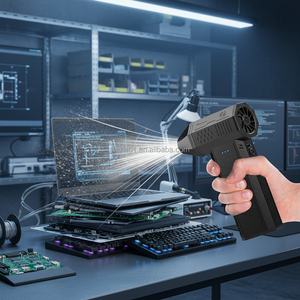 Souffleur à feuilles turbo, ventilateur à batterie, industriel et bricolage, moteur sans balais réglable, sans fil, haute vitesse, nettoyeur de feuilles violent - Product Image 3