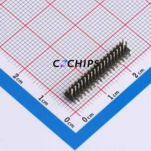 PZ1.27-US2S-18A Pin Header SMD,P=1.27mm Connector ( Pin Structure: 2x18P )( Pitch: 1.27mm )( Row Spacing: 1.27mm ) - Product Image 1