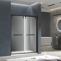 Cabine de douche intégrée avec fonction vapeur, en verre trempé, pour spa à domicile et zone de détente