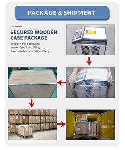 Machine de nettoyage professionnelle pour enlèvement de peinture lazer pour nettoyeur de texte au laser pour peinture antirouille et enlèvement d'huile - Product Image 5