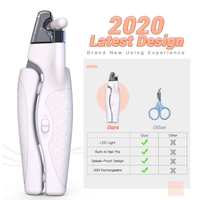 Profession elle Hot Sell Pet Nagel knipser mit LED-Licht für Hunde Katzen Elektrische Nägel & Krallen Trimmen Pflege sicher für Haustiere