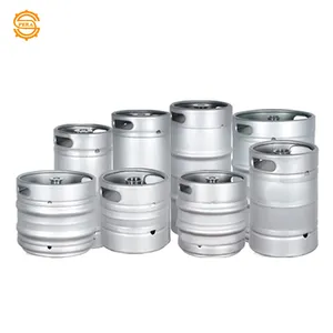 Barril de cerveja a/d/s/g tipo 5l, 10l, 15l, 20l, 30l, 50l, 60l, de aço inoxidável padrão