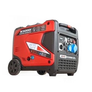 Générateur à essence silencieux à <span class=keywords><strong>inverseur</strong></span>, portable, démarrage <span class=keywords><strong>automatique</strong></span>, faible bruit, 5,5 kVA 6 kVA, pour le camping et la sauvegarde domestique - Product Image 2
