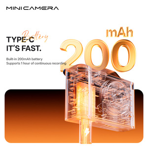 Appareil photo numérique rétro mini DC29S, texture métallique, super léger, cuir véritable, CMOS 1080P, caméras vidéo pour la photographie - Product Image 3