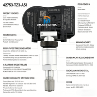 Sensor TPMS de Presión de Neumáticos Personalizable Nuevo 2026 42753TZ3A51 42753-TZ3-A51 para Motor de Coche