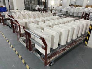 Australien Wasser zeichen CE Kommode Wc Keramik Zweiteilige Toilette Wash Down Wc Keramik Zweiteilige Toilette - Product Image 6