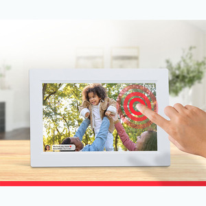 HD USB SD máy quảng cáo màn hình cảm ứng IPS LCD hiển thị wifi đám mây hình ảnh kỹ thuật số khung ảnh video phát lại Acrylic - Product Image 3