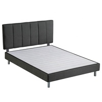 Ensemble de mobilier de chambre à coucher moderne, cadre pour tête de lit, taille Queen, hôtel, nouveau,