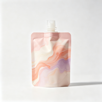 Pochette d'emballage cosmétique personnalisée avec logo imprimé, sac en plastique en aluminium pour crème, lotion, masque, échantillon